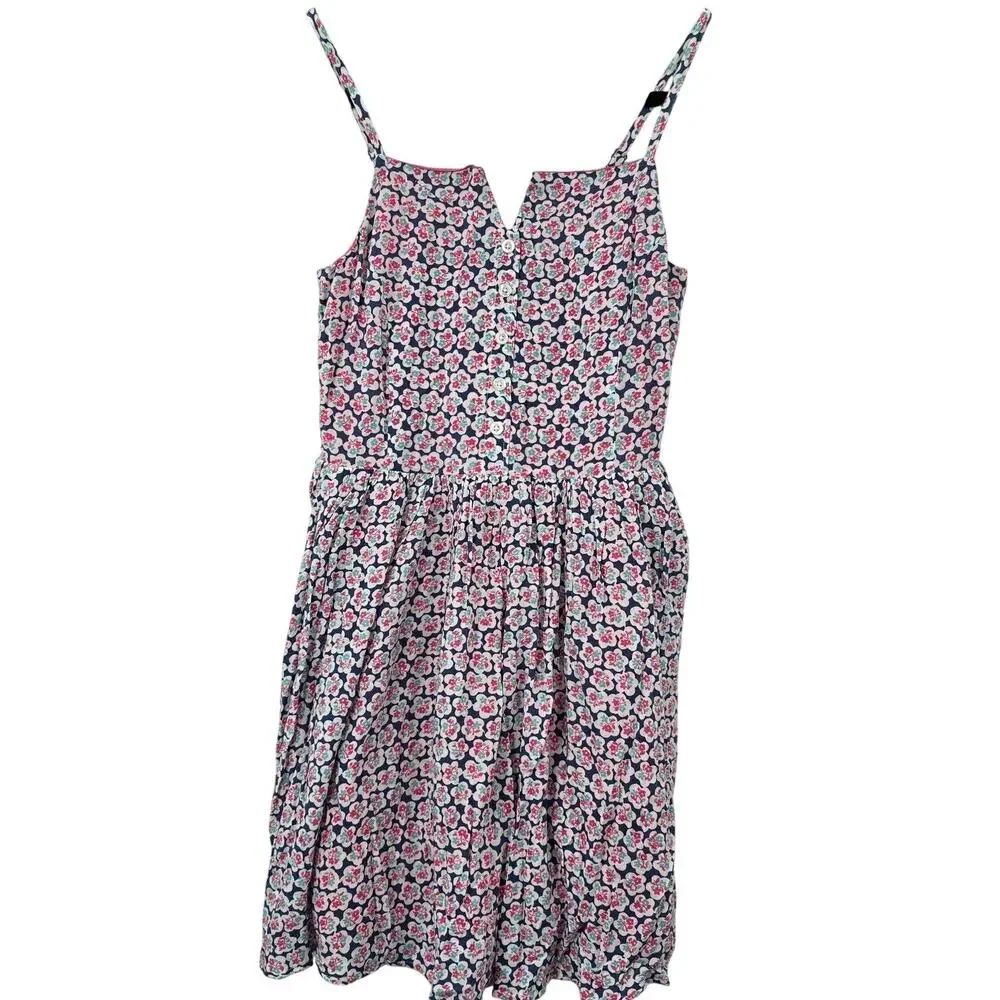Johnnie B Boden Dress Girls 13-14Y Floral Smocked Sundress Spring Summer Pink